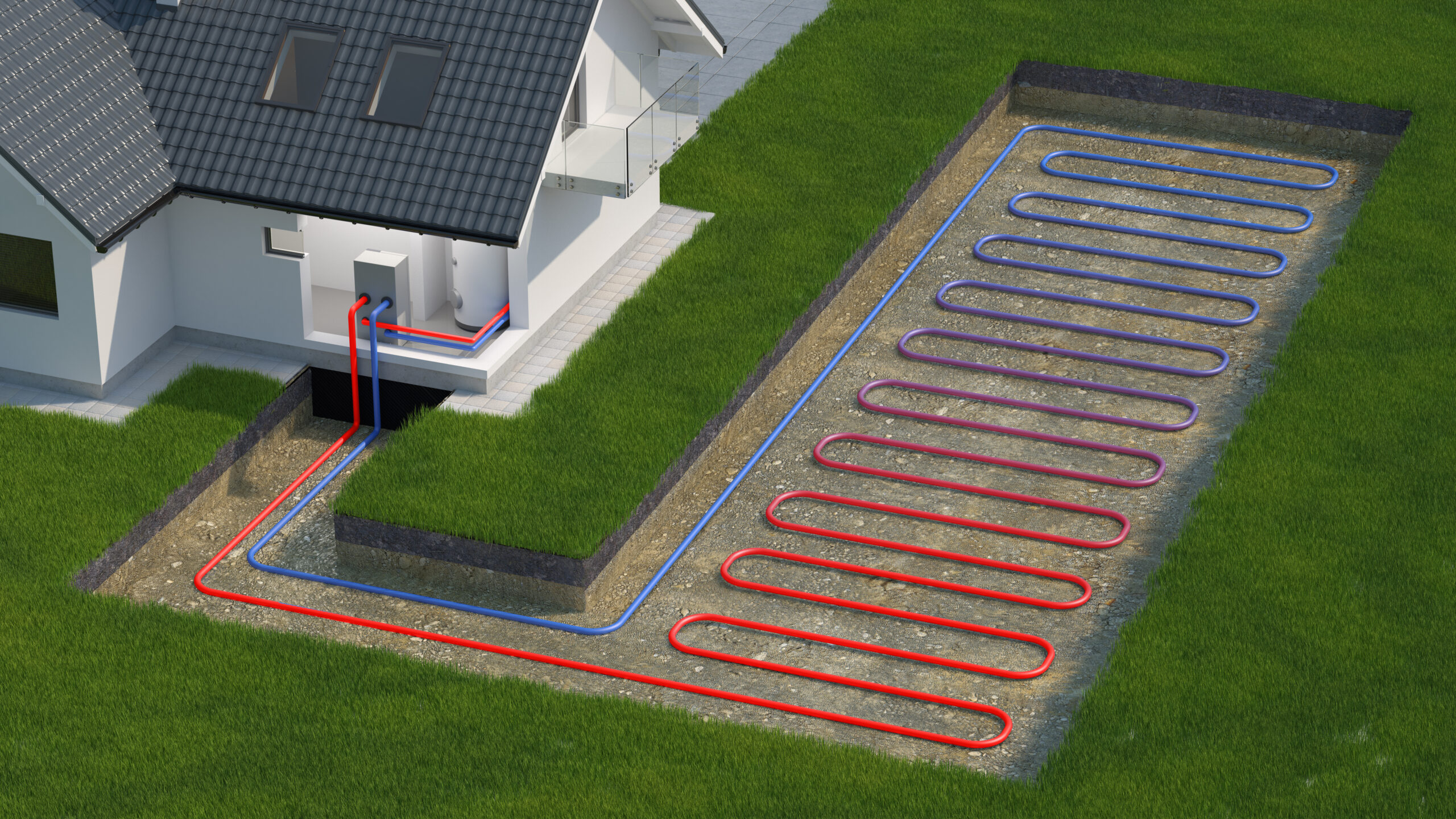 Geothermal HVAC Installation